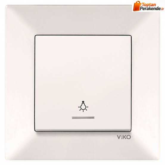 Viko Karre/Meridian Krem Işık Lıght Mekanizma (Çerçeve Hariç) 90967214